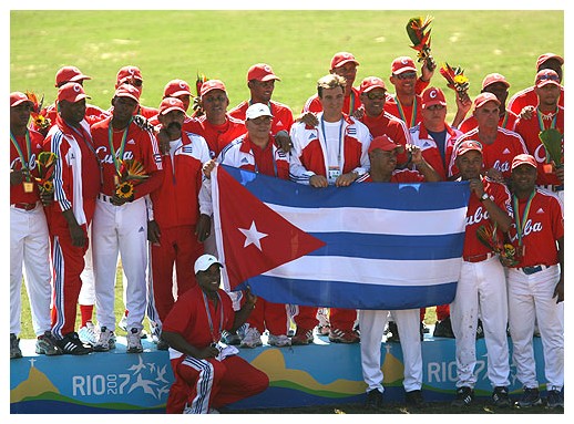 Team Cuba when it won the 2007 Rio Pan American Games